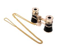 Mikinona 1Juego Mini Binoculares Plegables Cadena Compactos para Conciertos Eventos Deportivos y Observación de Elegante y Duradero