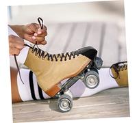 Mikinona 1Par Cubiertas de Protectora para de Rodillos Accesorios de Protección de Piel Sintética para Patinaje Diseño Práctico y Funcional