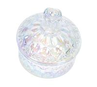 Mikinona 1pieza Copa De Vidrio Para Limpieza De Herramientas De Manicura Vaso Para Arte Uñas Taza De Almacenamiento Líquida Para Esmalte y Disolventes