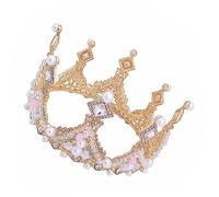 Mikinona 1pieza Coro De Cristal Para Niñas Brillante De Cumpleaños Accesorio De Fiesta Para Princesas Para Fotografía y Celebraciones Infantiles