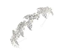 Mikinona 1pieza Diadema De De Imitación Para Mujeres y Adorno Elegante Para Bodas y Accesorio y Color Plata Para Prom Especiales