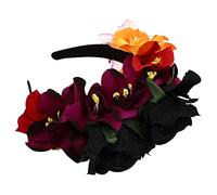 Mikinona 1pieza Diadema De Rosa Simulada Para Fiesta y Cosplay Accesorio De Cabello Decorativo Para Mujeres Tocado Para Eventos y Celebraciones