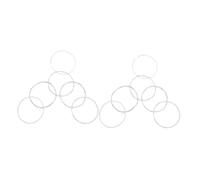 Mikinona 2 Juegos Cuerdas de Guitarra Clásica Nylon Transparente Agudos y Graves Plateados para Guitarras Españolas y Flamenco Tensión Cálidos y Brillantes