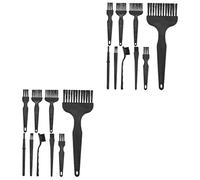 Mikinona 2 Juegos de Cepillos Pequeños para Limpiar Afeitadoras Eléctricas de Repuesto Cepillos de Limpieza para Ranuras Finas Repuestos para Afeitadoras 8 Piezas