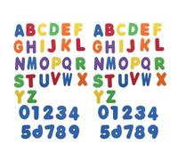 Mikinona 2 Juegos Juguetes de Baño EVA con Letras y Números Flotantes para Bebés Pegatinas Educativas para Aprender Abecedario y Contar para Guardería y Manualidades Creativas
