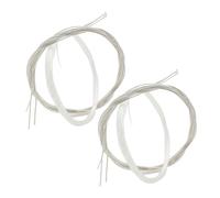 Mikinona 2 Juegos Nylon Core Guitar Strings Acoustic Replacement Kit For Folk Classical Guitars Easy To Install For Frequent Practice And Enhanced Sound Quality