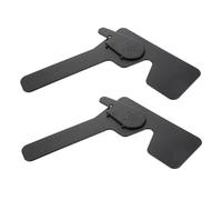 Mikinona 2 Oclusores Oculares Negros Orificio, Accesorios Optométricos para Pruebas de Refracción, Paneles de Oclusión para Exámenes Visuales Profesionales, Protección Ocular, Suministros