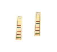 Mikinona 2 Pegatinas Para Guía De Trastes De Viola De 13 Pulgadas Y 3/4 Pulgadas Cinta Adhesiva Para Dedos De Viola Ayuda De Aprendizaje Para Principiantes Fácil Aplicación Sin Daños.
