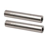 Mikinona 2 piezas Adaptador de Audio Hembra Hembra Conector Estéreo para Cables de Guitarra y Equipos de Audio Profesionales Pack de Unidades