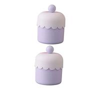 Mikinona 2 Piezas burbujeador limpieza mousse fabricante de espuma facial Formador de fabricante de burbujas manual fabricantes de espumas faciales el plastico Blue