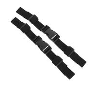 Mikinona 2 piezas Correa de Pecho para Mochila y Acordeón Resistente y Antideslizante de Hebilla Segura para Sujetar Instrumentos y Accesorios de Mochila Negra