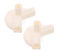 Mikinona 2 Piezas de Juntas para Cercados Infantiles con Ventosa de 22 MM Conector Angular T de 120° para Accesorios de Parque Infantil Repuestos Compatibles para Zonas de Juego Seguras