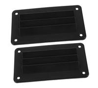 Mikinona 2 Piezas de Ventilación Resistente para RV Remolque y Contenedor Rejilla de Aire Acondicionado con Diseño Louver para Flujo de Aire Óptimo y Durabilidad Prolongada