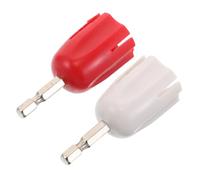 Mikinona 2 Piezas Electric String Winder Plug Metal Guitar String Changer For Ukulele Classical And Acoustic Guitars And Silent Lightweight Repair Tool