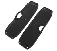 Mikinona 2 Piezas Placa Soporte Motor Fuera Borda Resistente Arañazos para Kayak y Barco Hinchable Refuerzo Estable de Transom para Accesorios Motor Yate