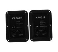 Mikinona 2 Piezas Placa Terminal de Caja para Altavoz Compatible con Stage Box Conector de para Altavoces de Coche y Audio Casa para Subwoofer y Caja de Altavoces