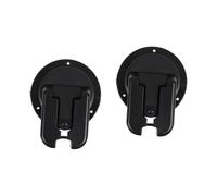 Mikinona 2 Piezas Soporte De Gancho De Micrófono Soporte De Coche Soporte Para Radio De Mano Micrófono De Mano Clip De Sujeción Teléfono Celular Soporte De Coche Soporte De Teléfono Móvil