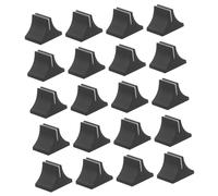 Mikinona 20 Piezas Mezclador Push-Pull Cap Fader Reemplazo De La Accesorios Del Mezclador Perillas Deslizantes Del Mezclador Tapas De Fader Tapete Deslizante Del Mezclador Tapas