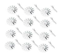 Mikinona 20 Pinzas Para El Pelo Divertidas Con Forma De Cocodrilo Para Redondas Con Forma De Molinete Y Transparentes