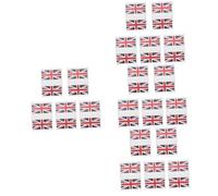 Mikinona 20juegos Pegatinas De Cara De Bandera Británica Impermeables Para Deportivos De Calcomanías Temáticas Para Apoyar Equipo Partidos De Fútbol