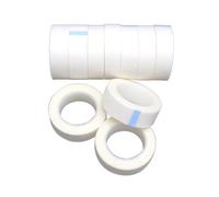 Mikinona 24piezas Cinta Para Injerto De Pestañas Aislante De Tela No Tejida Adhesiva Para Extensiones Parches Para Separar Pestañas