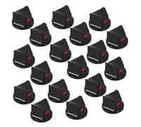 Mikinona 25 Piezas Boquillas Spray Pintura Negra Tapones Fat Cap para Aerosol Accesorios para Graffiti y Suministros de Pintura Compatible con Varios Botes de Spray