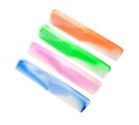 Mikinona 25piezas Peine De Plástico Unidades Para Cortar El Pelo Peine De Peluquería Para Peinar Cepillo De Plástico Pelo Dual Para Peluquería y Hogar