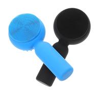 Mikinona 2piezas Cepillos De Limpieza Facial Exfoliantes De Doble Cara Cepillo De Silicona