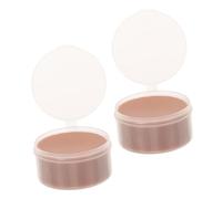 Mikinona 2piezas Cera De Maquillaje Para Efectos Especiales De Cine y Televisión Moldeable Color Para Reparación De Cicatrices y Pintura Corporal Herramienta Cosmética
