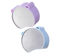 Mikinona 2piezas Dispositivo Para Moler Los Pies De Doble Cara De Depilación Para Piernas Brazos y Espalda Herramienta De Depilación Portátil Para Hombres y Mujeres