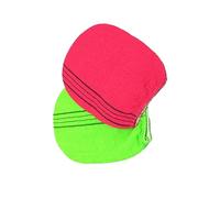 Mikinona 2piezas Guantes Exfoliantes De Baño Rubbing Gloves Para Ducha y Spa Unisex Texturizados Para Limpieza Profunda y Renovación Piel Color Aleatorio