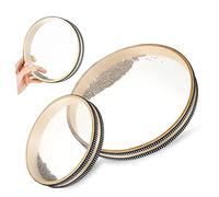 Mikinona 2piezas Tambores Oceánicos Redondos De Percusión Textura Resistente Para Fiestas y Picnics Sonido De Olas Relajante Para Niño Niña y Adultos