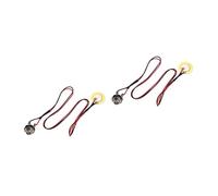 Mikinona 2piezas Transductor Piezoeléctrico Mono Autoadhesivo Para Guitarra y Preamplificador Instalación y Óptimo Para Instrumentos Acústicos