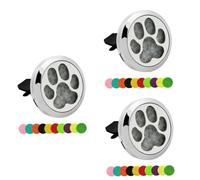 Mikinona 3 Piezas Aceite Esencial Para Coche Almohadillas De Repuesto Para Difusor Aceites Esenciales Naturales De Coche Para Mujer Difusor De Coche Clip De Ventilación