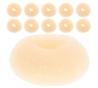 Mikinona 30 Piezas Moldeador Rápido para Moños de Pelo en Plástico y Resina, Herramienta Fácil para Peinados Recogidos en Días de Oficina para Mujeres y Niñas