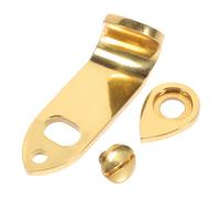 Mikinona 3juegos Soporte Para Saxofón Reposapiés De Pulgar Duradero Fácil Instalación Accesorios Para Instrumentos De Viento