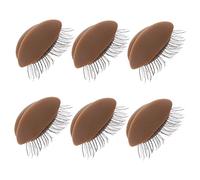 Mikinona 3pares Kit De Práctica De Maquillaje Párpados Extraíbles De Modelos De Párpados Para Extensiones De Pestañas Para Entrenamiento y Técnicas De Grafting