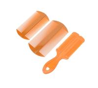 Mikinona 3pcs Multipropósito De De Súper Densas Combs De Cuidados Personales (naranja)
