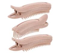 Mikinona 3piezas Clip Esponjoso Raíz Del Cabello Pinzas Para Flequillo Pinzas Voluminizadoras Para Mujeres Herramienta De Cómoda Diario Salón De