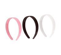 Mikinona 3piezas Diademas Anchas De Plástico Con Dientes Paquete De Accesorios Para Mujeres y Niñas