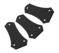Mikinona 3piezas Reemplazo de Cubierta de Barra de Armadura de Negra Accesorios de Repuesto para Guitarra Cubierta de Barra de Armadura de Plástico para Instrumento Musical