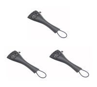 Mikinona 3piezas Violin Tailpiece De Aleación De Afinadores Compatible Violines Instalación y Cuerda De Tailgut