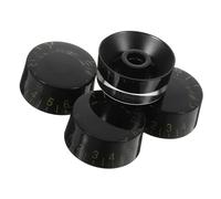 Mikinona 4 Pcs Tapas Del Potenciómetro Para Guitarra Eléctrica Reemplazo De Perillas De Volumen Fácil De Instalar