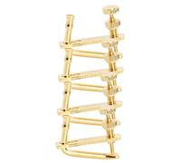 Mikinona 4 piezas Ajustadores Finos para Violín Accesorios de Aleación Duradera Herramienta Práctica para Preciso de Cuerdas Compatibles con Violines y Color Dorado Clásico