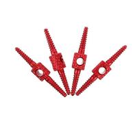 Mikinona 4 Piezas Herramienta para Enrutamiento Interno de Cables de Freno y Cambio de Bicicleta Conector Seguro de Aleación de Aluminio para Cuadro en Ciclismo