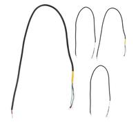 Mikinona 4 Piezas Kit de Cables de Conexión para Guitarra Eléctrica Arnés de Cableado de Conductores Blindados Cables de Repuesto para Reparación y Mejora de Instrumentos Musicales