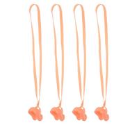 Mikinona 4 Piezas Pinzas de Nariz para Natación con de Resistentes y Ergonómicas Antideslizantes para Nadadores Previenen Entrada de Agua y Pérdida Profesional para Piscina
