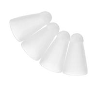 Mikinona 4 Piezas Protector de Punta de Lápiz de Silicona de Funda Antideslizante y Silenciosa Compatible con Apple Pencil para Oficina y Hogar