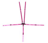 Mikinona 4 Piezas Puntos Arnés para Silla Alta Infantil Cinturones Ajustables de Repuesto para Silla de Niña y Cochecito Correas Resistentes con Liberación Rápida para Bebés