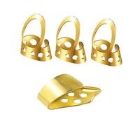 Mikinona 4 Piezas Selección Púa Púa Pulgar Anillo de Índice Ajustable para Guitarra Accesorios de Guitarra Unidades para Tocar el Banjo Ukulele